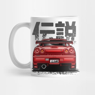 Monster Skyline GTR R34 (Candy Red) Mug